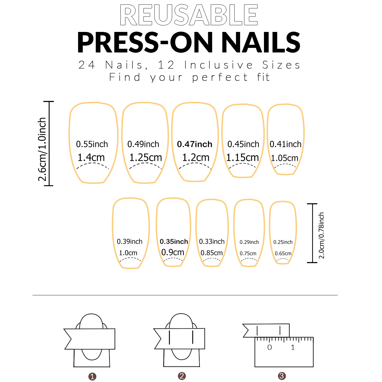 A Set Of 24 Glossy Short Coffi - Nail Art Pink 评论和价格