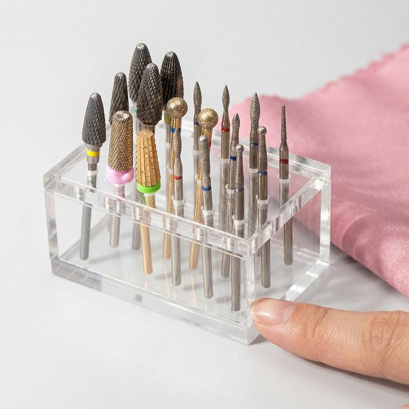 18 Holes Acrylic Wooden Nail D - Nail Drill Machine 评论和价格