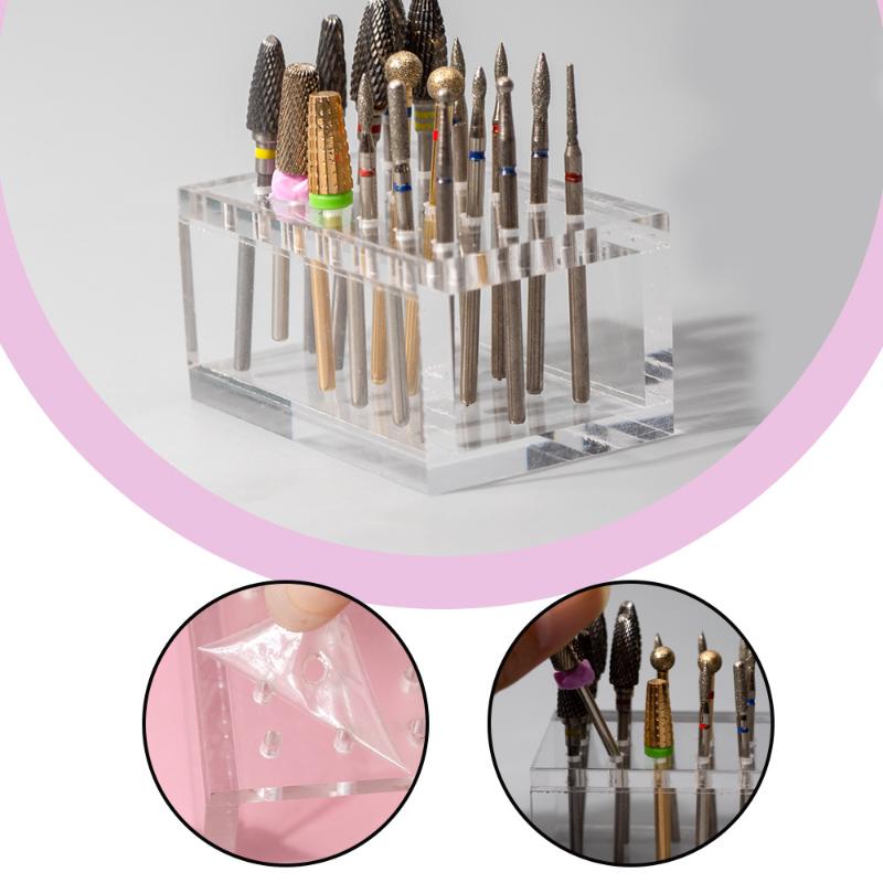 18 Holes Acrylic Wooden Nail D - Nail Drill Machine 评论和价格
