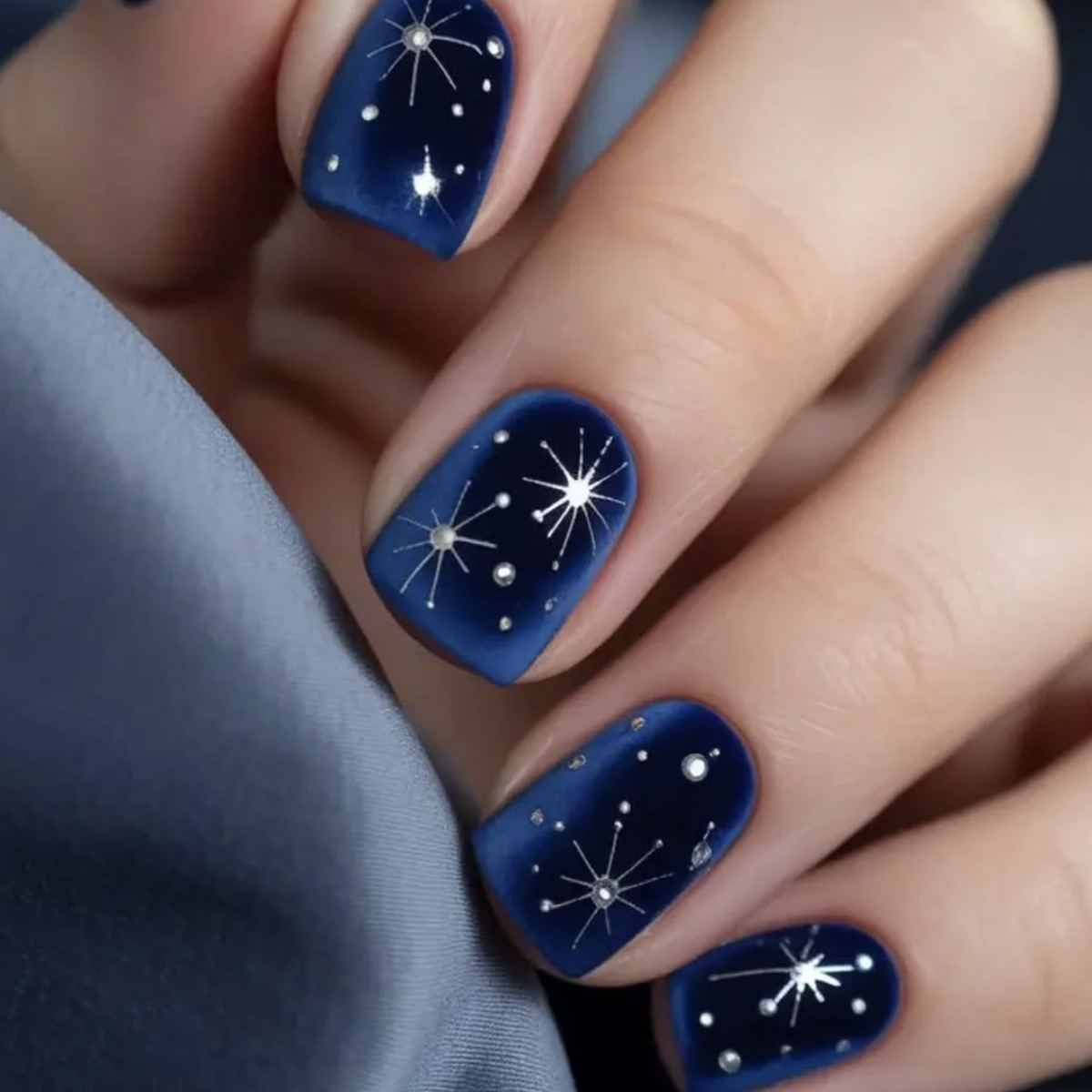 Short Medium fake nails gradie - Nail Art Press On 评论和价格